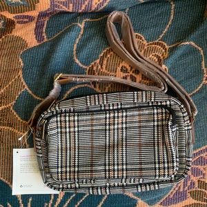 Thirty-One NWT Plaid Crossbody